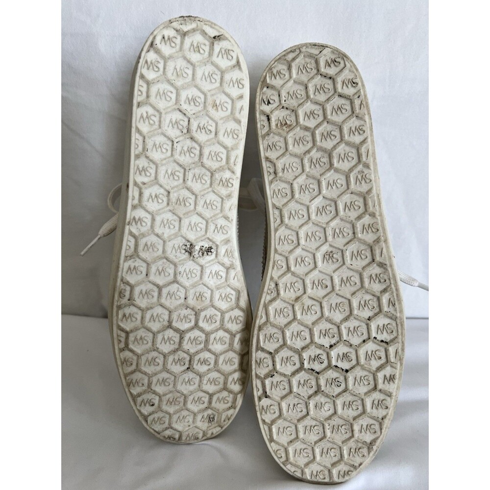 Stuart Weitzman Metallic Gold Sneakers Size 8B - Picture 11 of 11